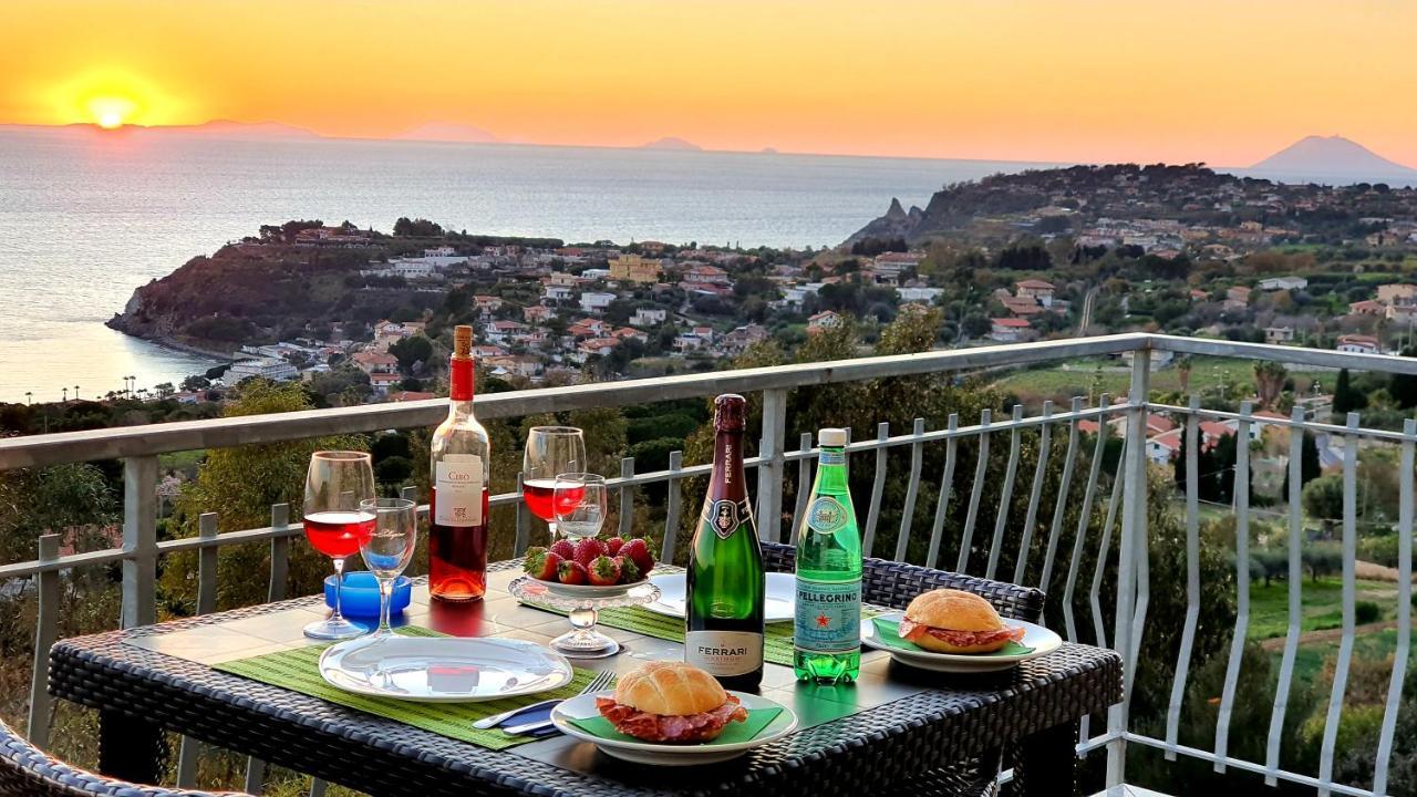 Naturamare Apartments - Piscina Idromassaggio Con Vista Mare Aperta Fino Alle Ore 22-00 Capo Vaticano Eksteriør billede