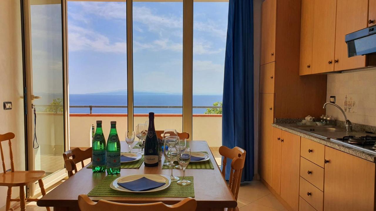 Naturamare Apartments - Piscina Idromassaggio Con Vista Mare Aperta Fino Alle Ore 22-00 Capo Vaticano Eksteriør billede