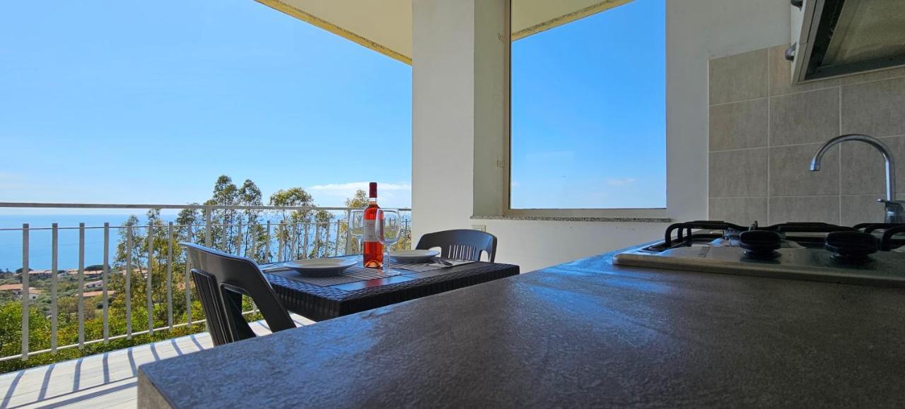 Naturamare Apartments - Piscina Idromassaggio Con Vista Mare Aperta Fino Alle Ore 22-00 Capo Vaticano Eksteriør billede