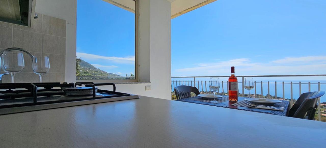 Naturamare Apartments - Piscina Idromassaggio Con Vista Mare Aperta Fino Alle Ore 22-00 Capo Vaticano Eksteriør billede