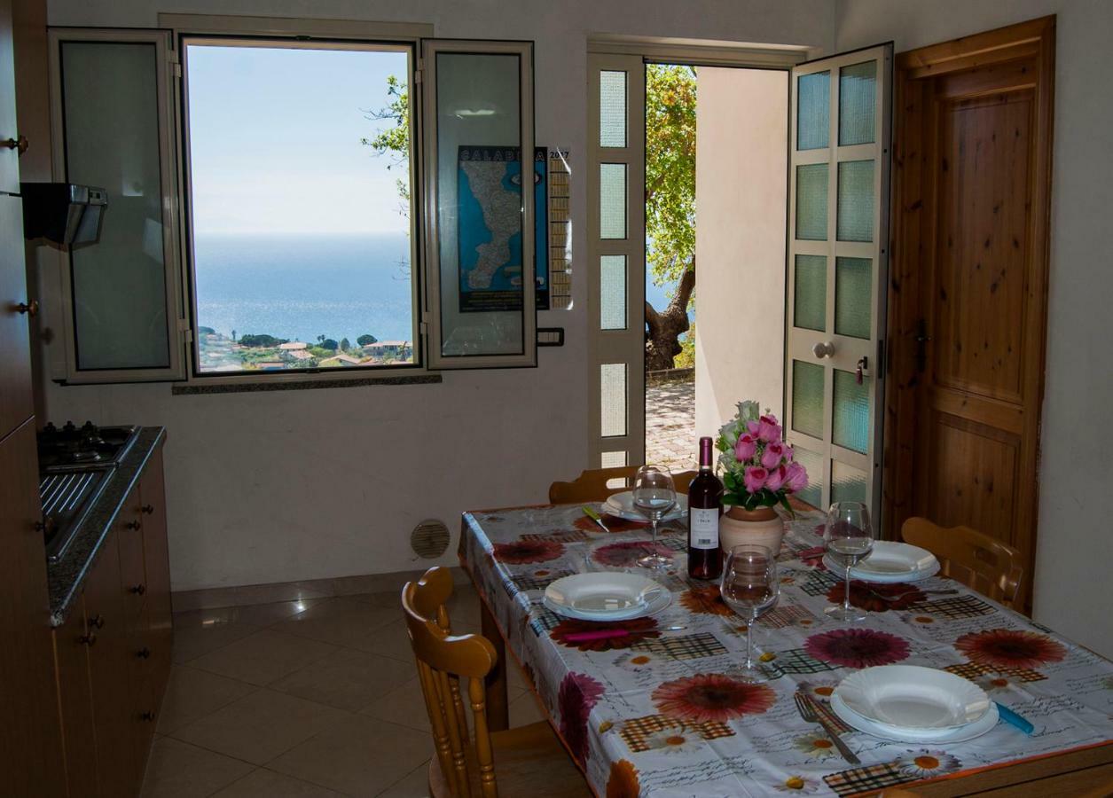 Naturamare Apartments - Piscina Idromassaggio Con Vista Mare Aperta Fino Alle Ore 22-00 Capo Vaticano Eksteriør billede